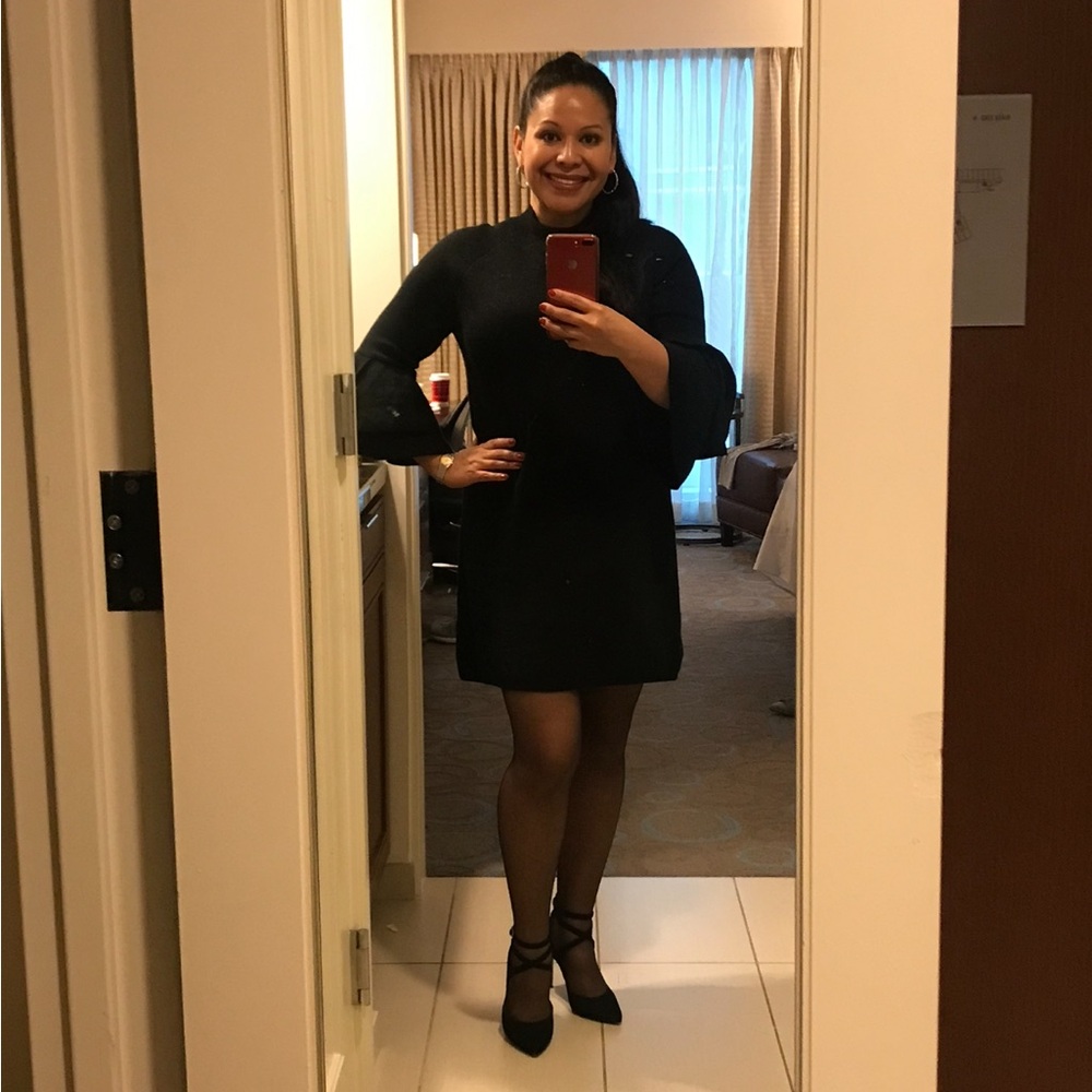 Anthropologie Mini Sweater Dress